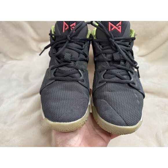 NIKE Paul George PG 2 Mens Black Athletic Basketball Shoes Sneakers Sz 8.5 main image 4